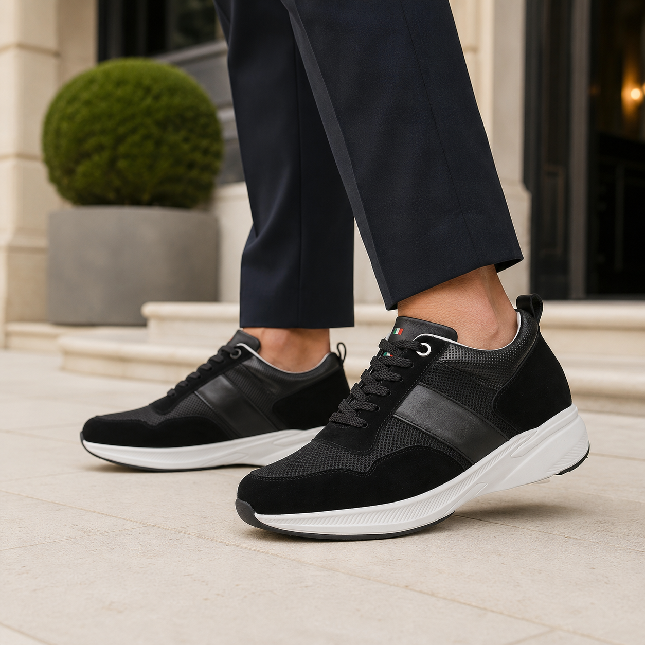 SCARPE RIALZANTI ANDREA +7 CM