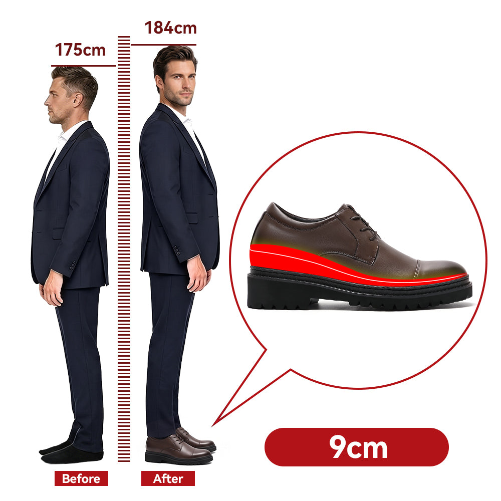 SCARPE RIALZANTI FELICIANO +9 CM