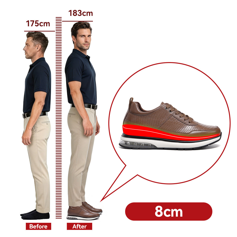 SCARPE RIALZANTI GORO +8 CM