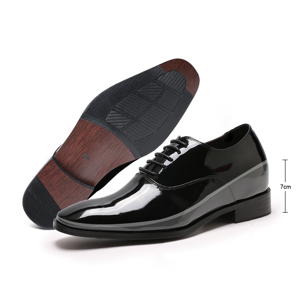 SCARPE CON RIALZO ENGELBERTO +7 CM
