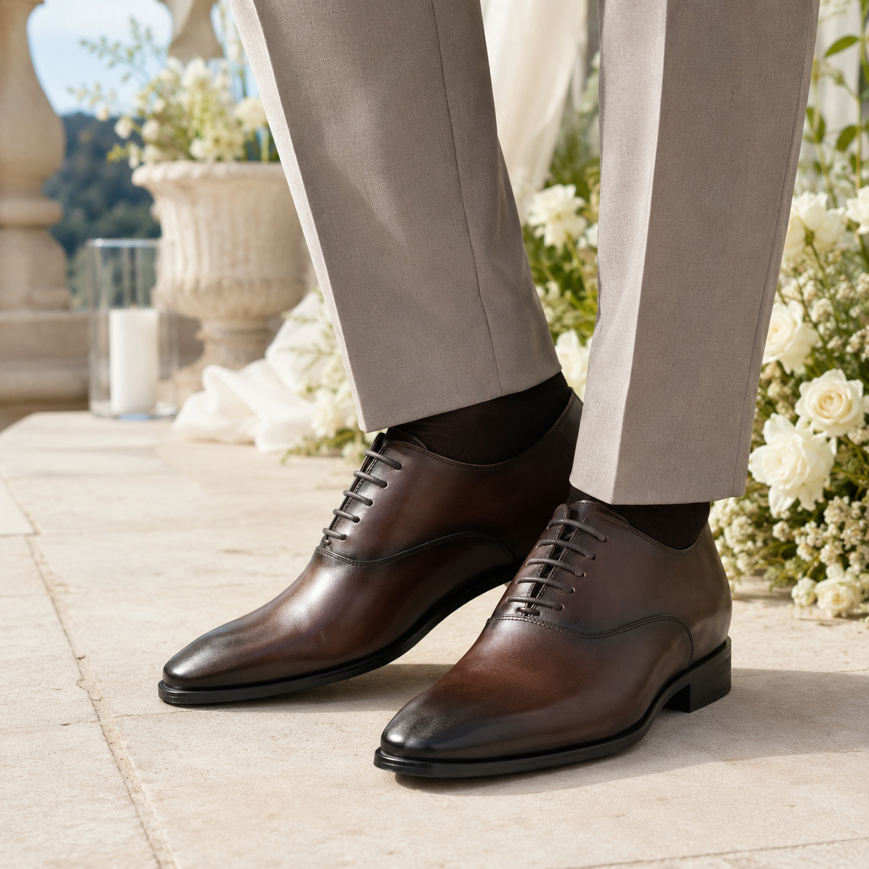 SCARPE RIALZANTI PAOLO +7 CM