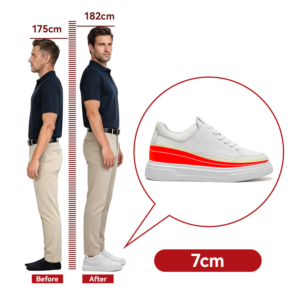 SCARPE RIALZANTI REMO +7 CM