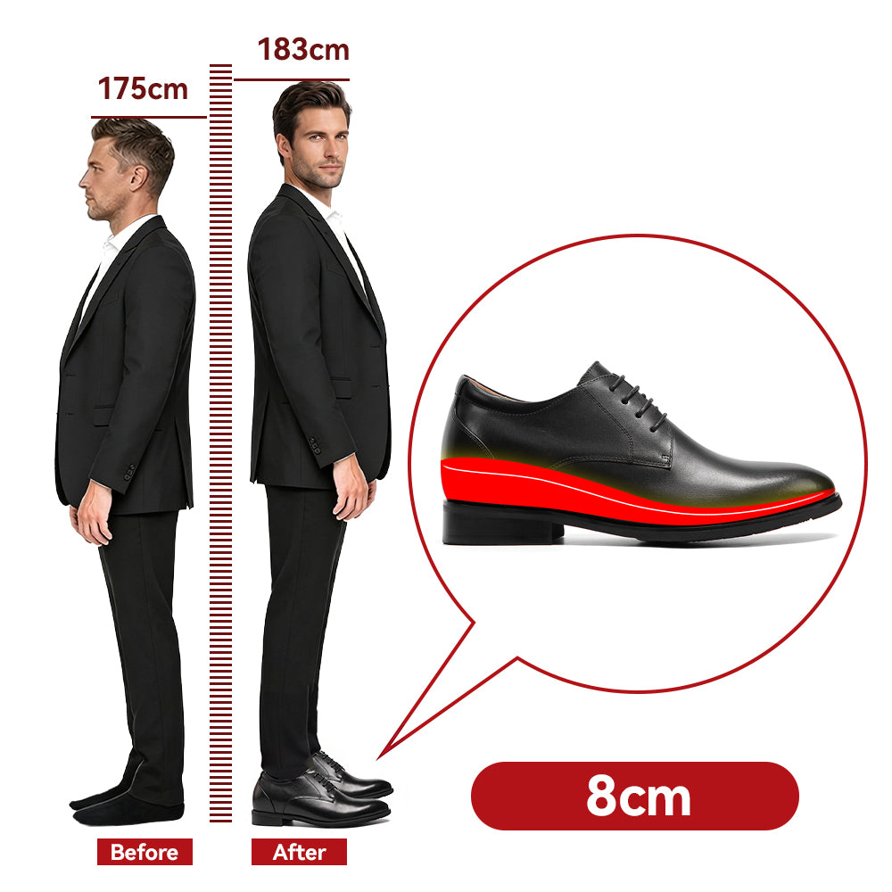 SCARPE RIALZANTI RIMINO +8 CM