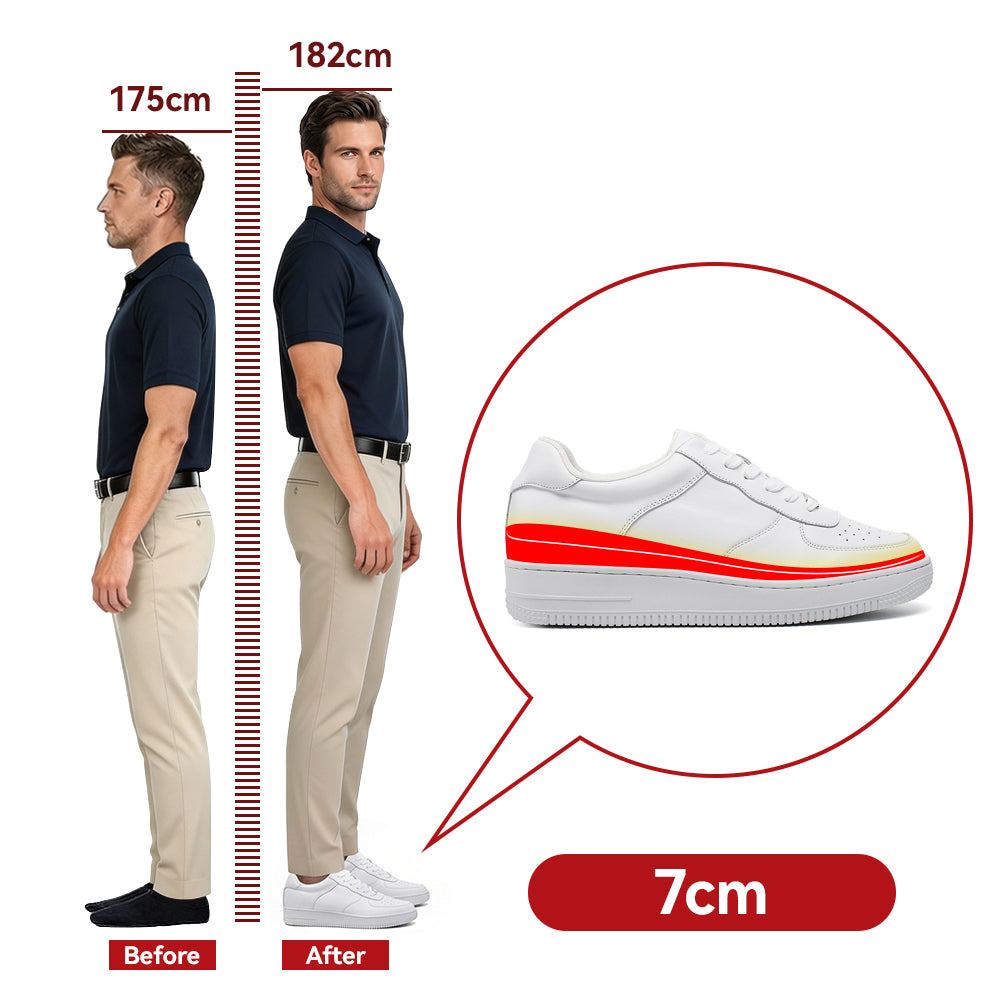 SCARPE RIALZANTI SERAFINO +7 CM
