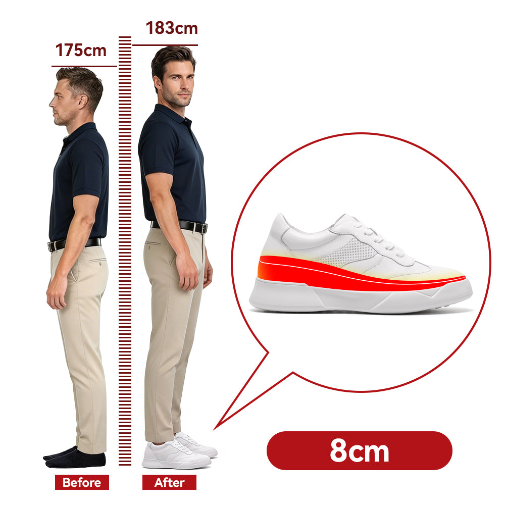 SCARPE RIALZANTI TEODORO +8 CM