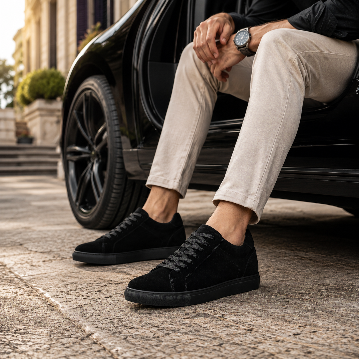SCARPE RIALZANTI ADAMO +7 CM