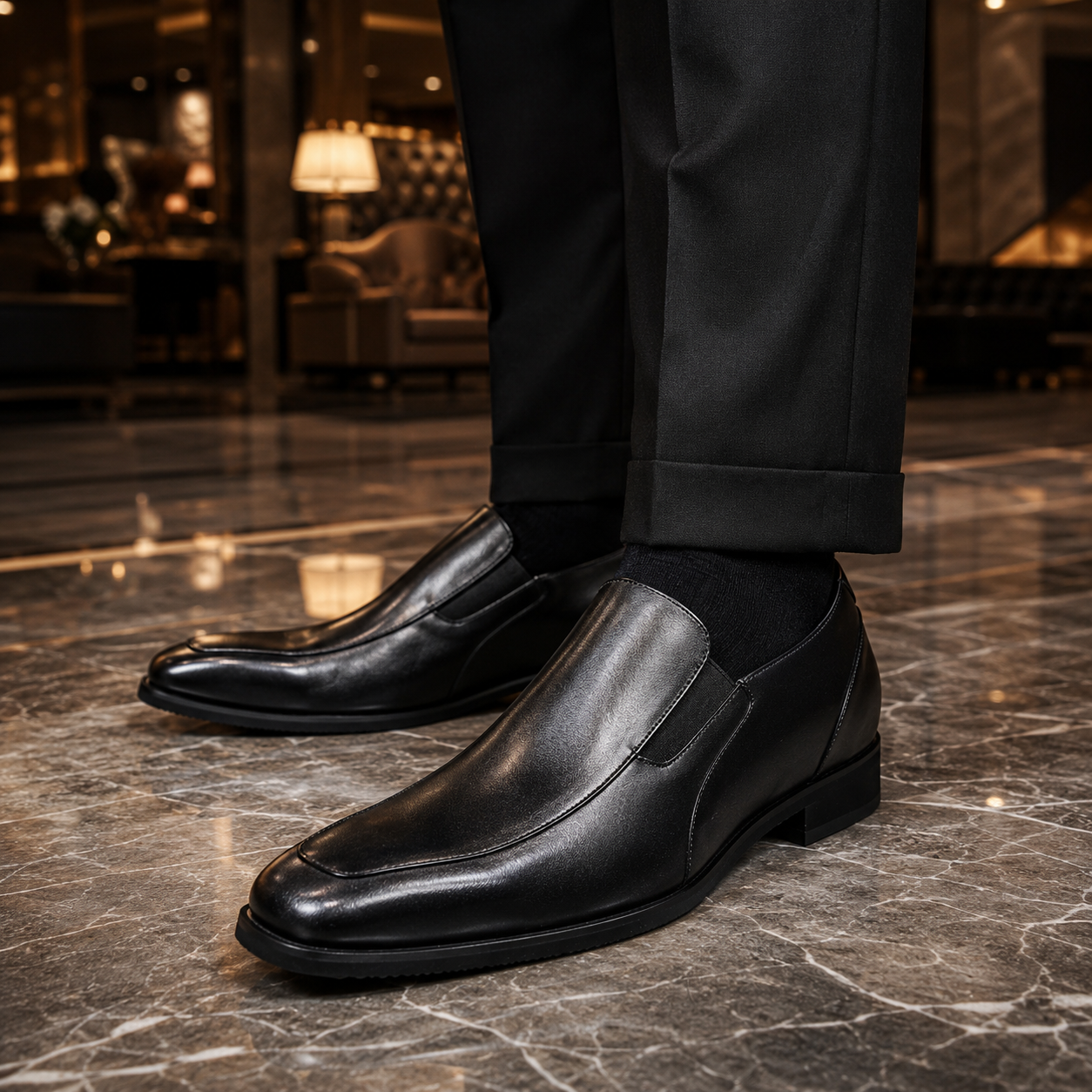 SCARPE RIALZANTI AMADEO +7 CM