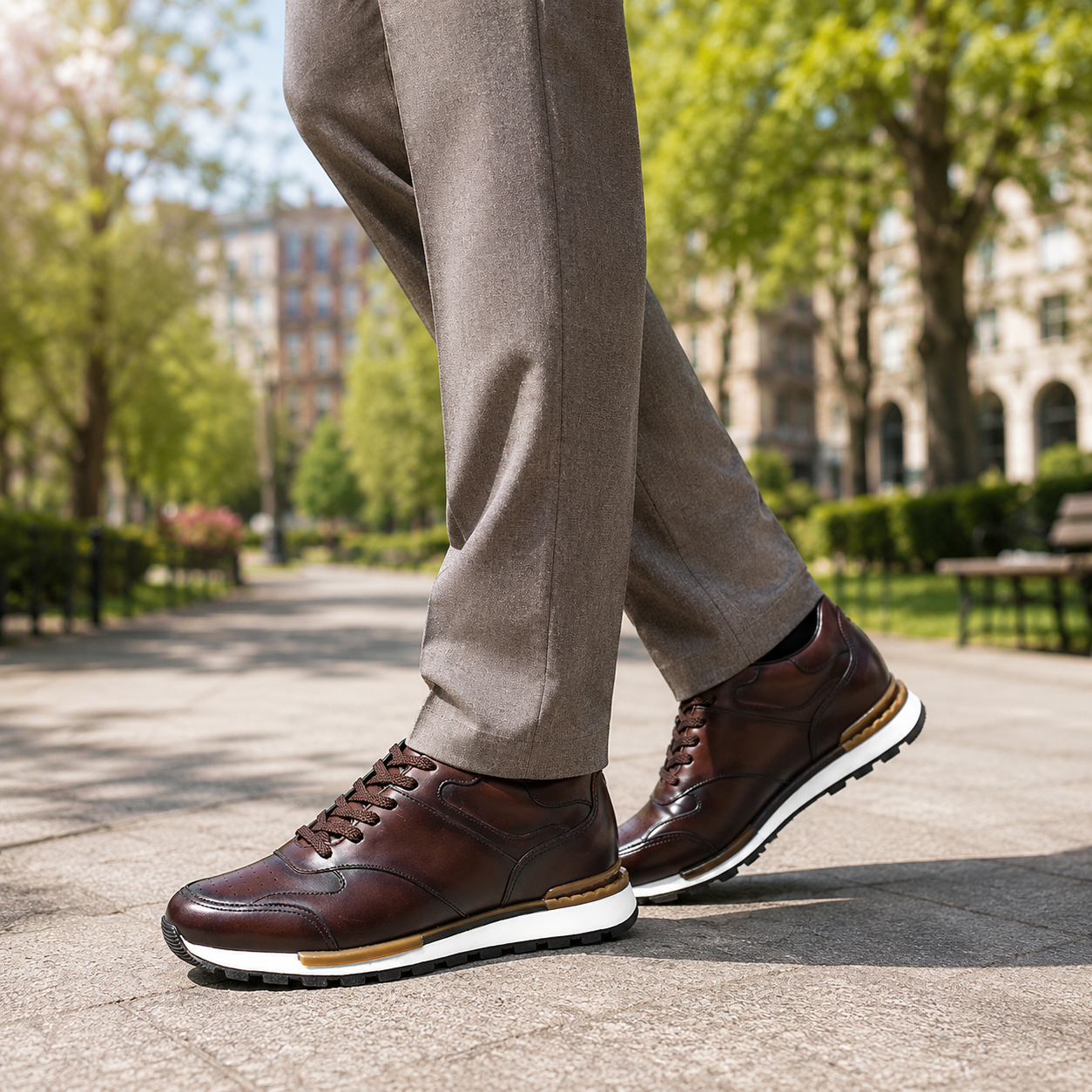 SCARPE RIALZANTI EMILIO +8 CM