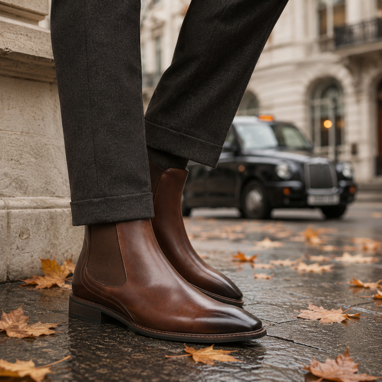 SCARPE RIALZANTI LUCIO +7 CM