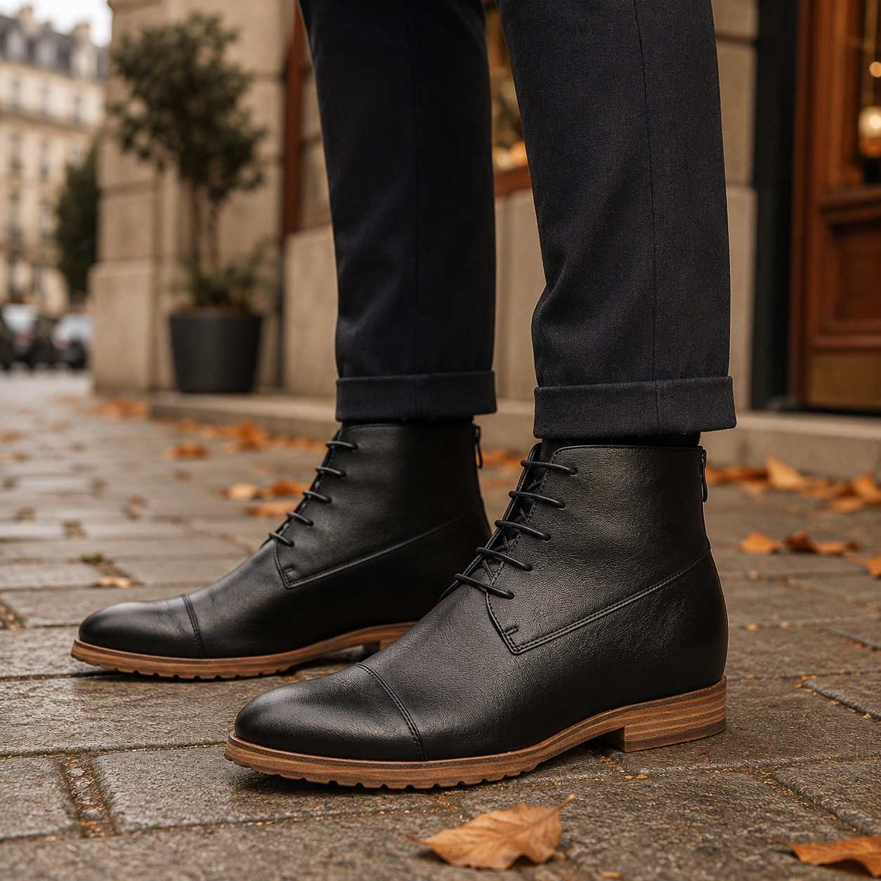 SCARPE RIALZANTI ORLANDO +8 CM