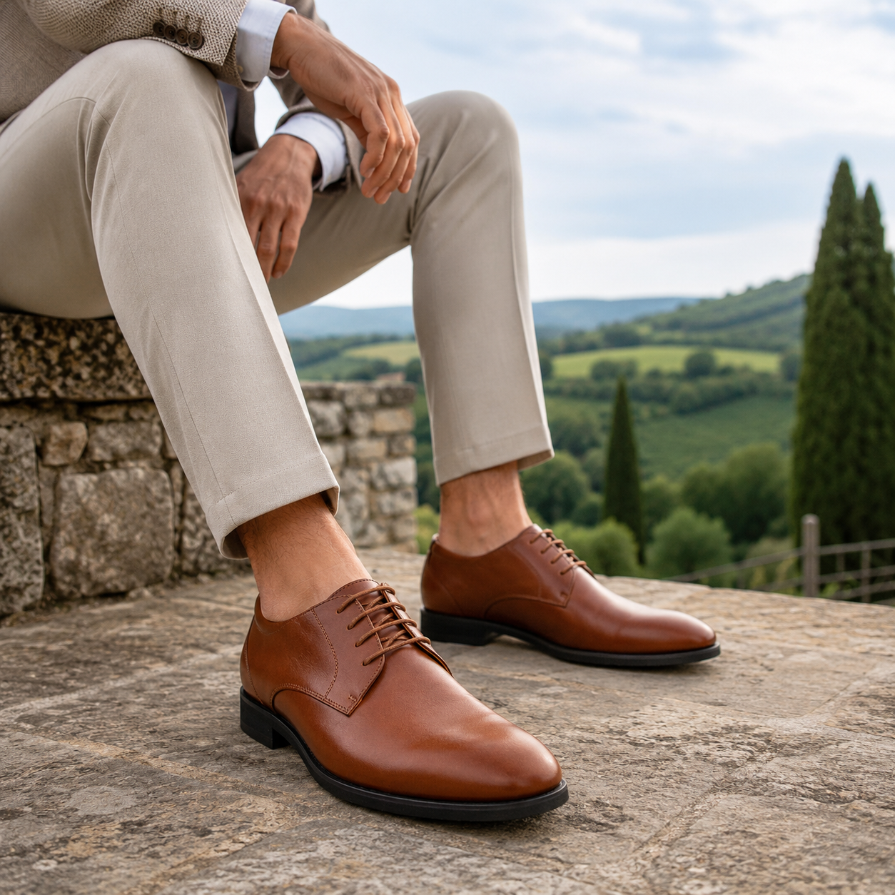 SCARPE RIALZANTI OSVALDO +5 CM