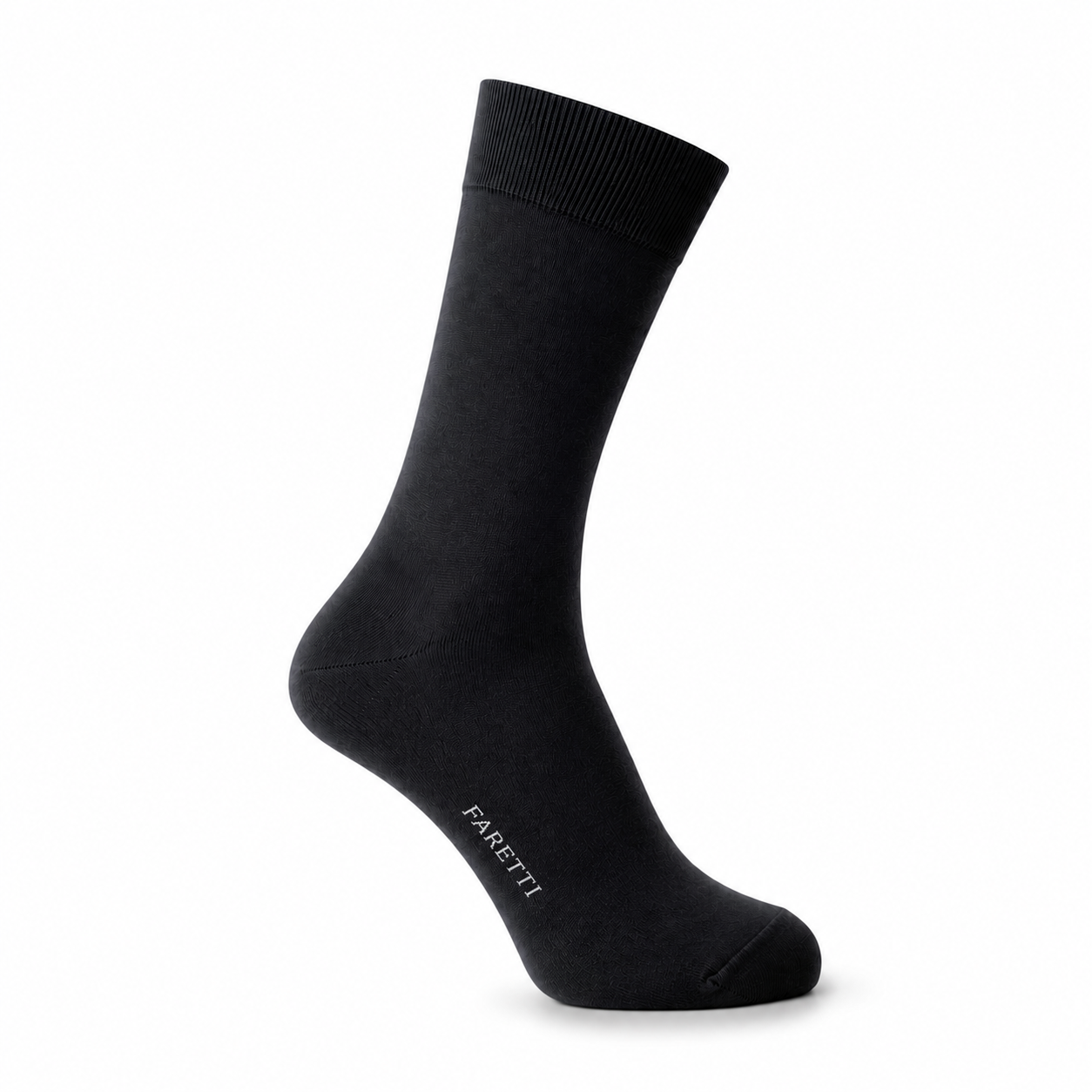 Calzini Premium Neri Faretti – Nobile Cotone Mercerizzato