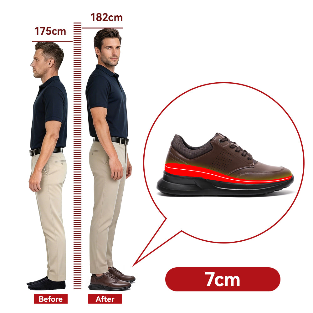 SCARPE RIALZANTI ACHILLE +7 CM