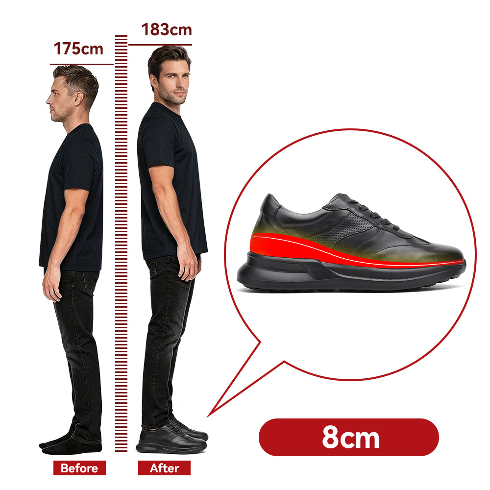 SCARPE RIALZANTI BORIS +8 CM