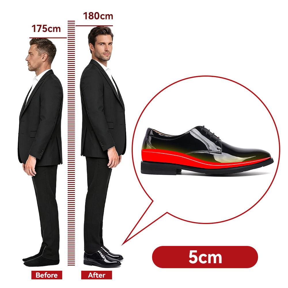 SCARPE RIALZANTI DARIO +5 CM