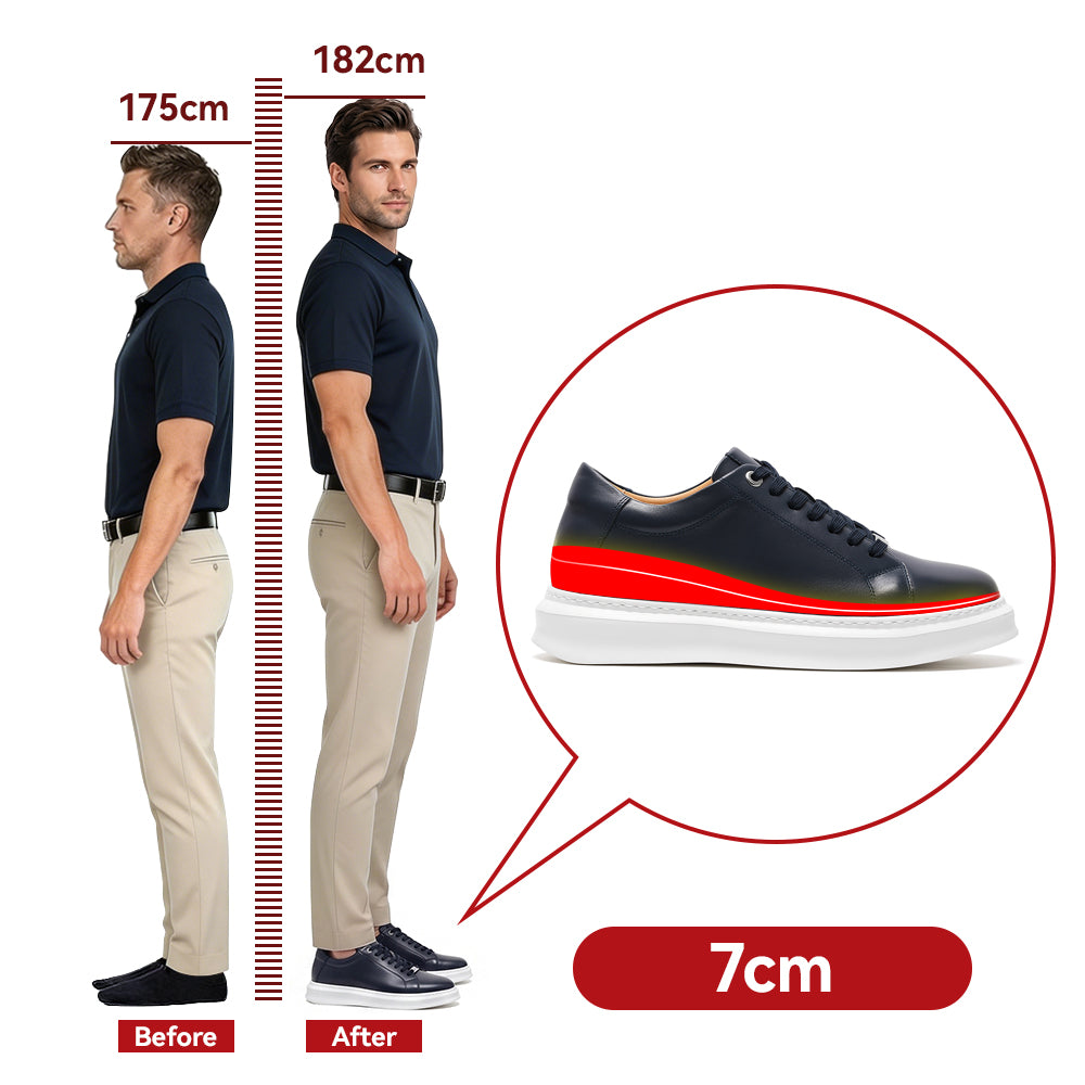 SCARPE RIALZANTI MILO +7 CM