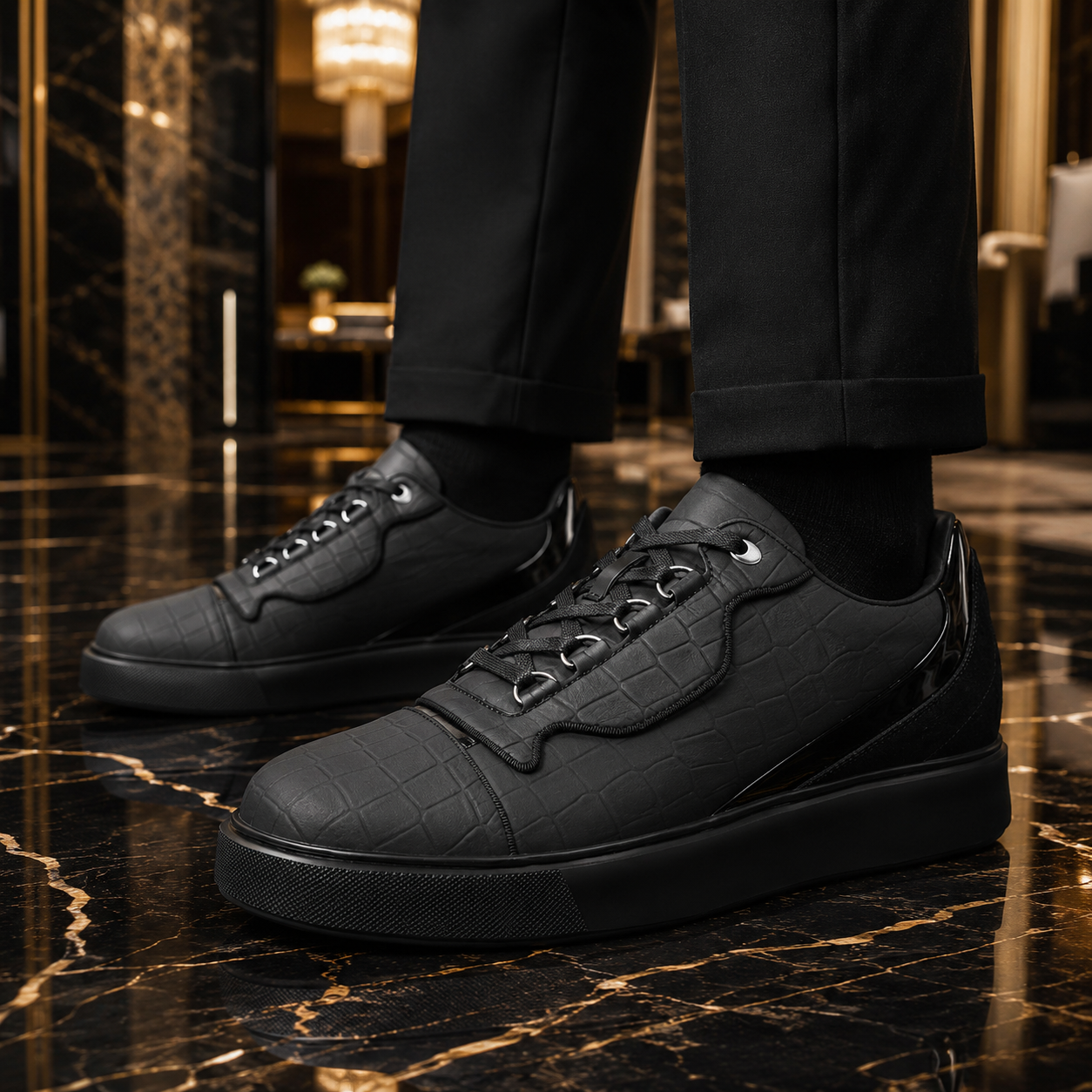 SCARPE RIALZANTI NEREO +7 CM