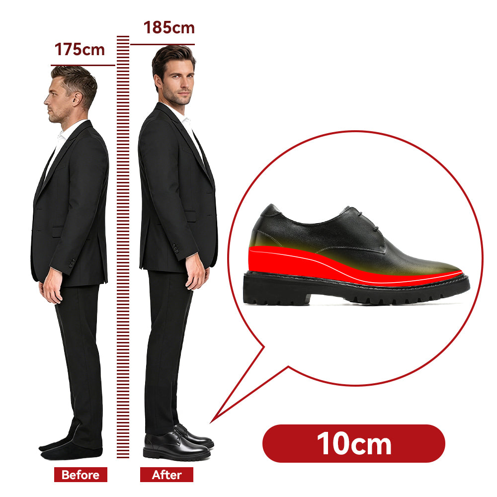 SCARPE RIALZANTI NORBERTO +10 CM