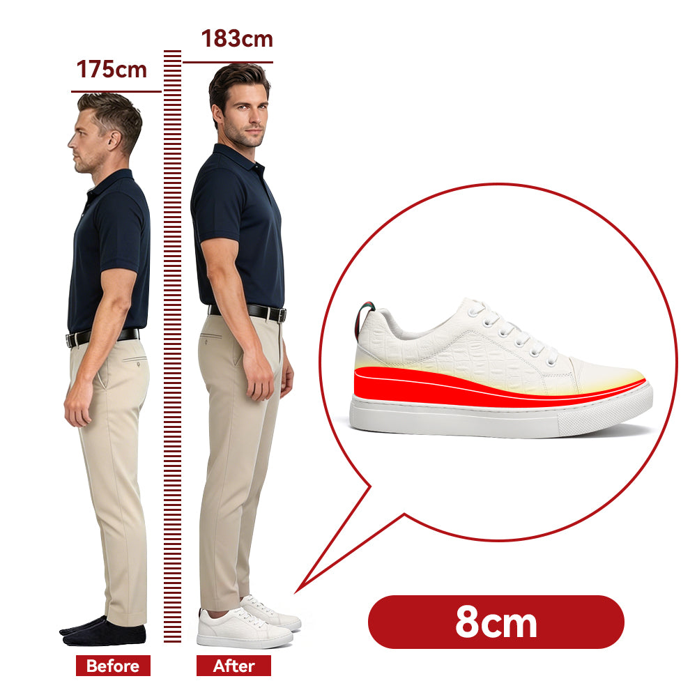 SCARPE RIALZANTI RENATO +6 CM