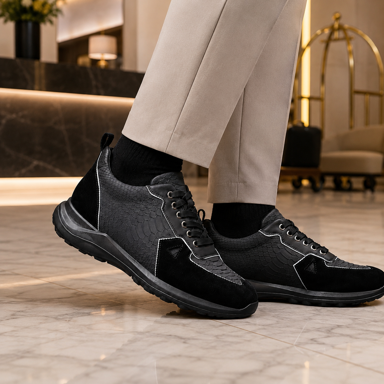 SCARPE RIALZANTI SEVERINO +8 CM