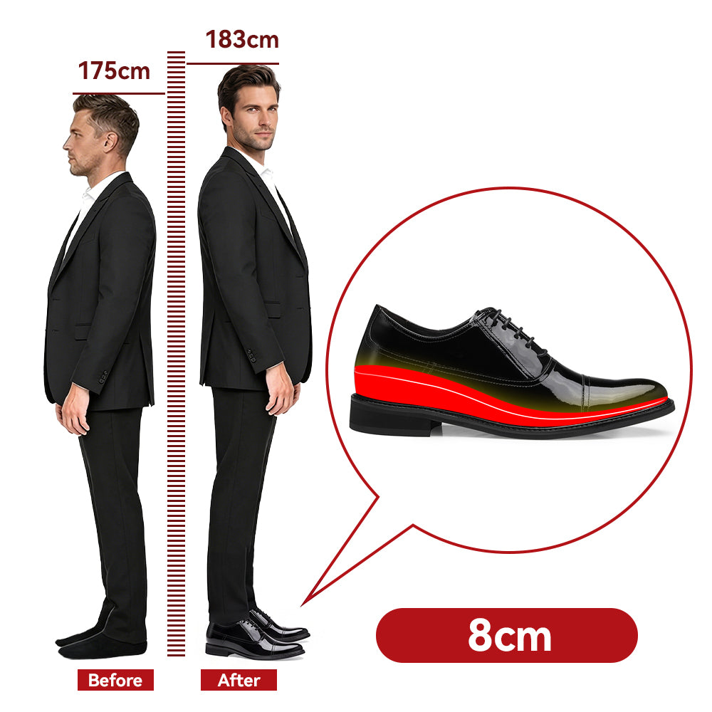 SCARPE RIALZANTI VANNI +8 CM