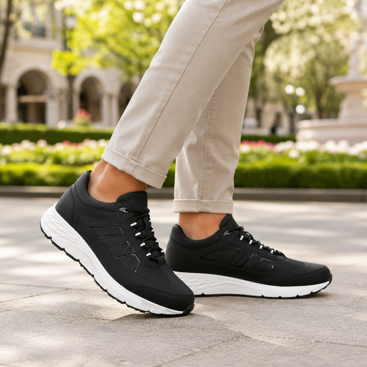 SCARPE RIALZANTI CARMELO +8 CM