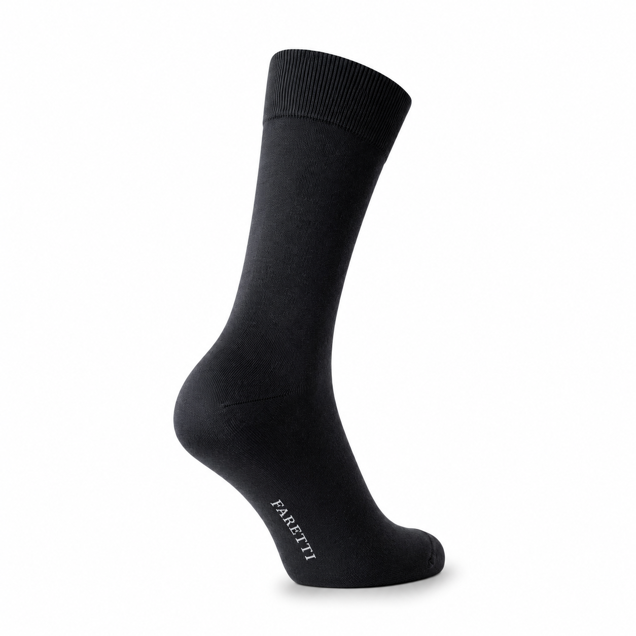 Calzini Premium Neri Faretti – Nobile Cotone Mercerizzato