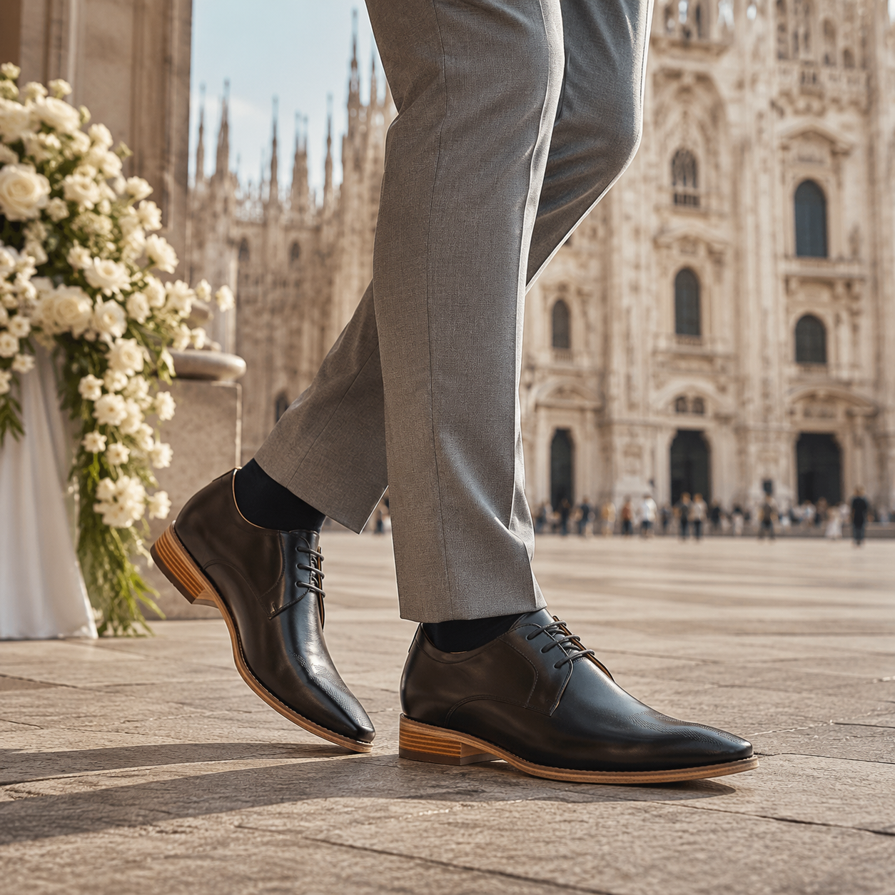 SCARPE RIALZANTI UBERTO +7 CM